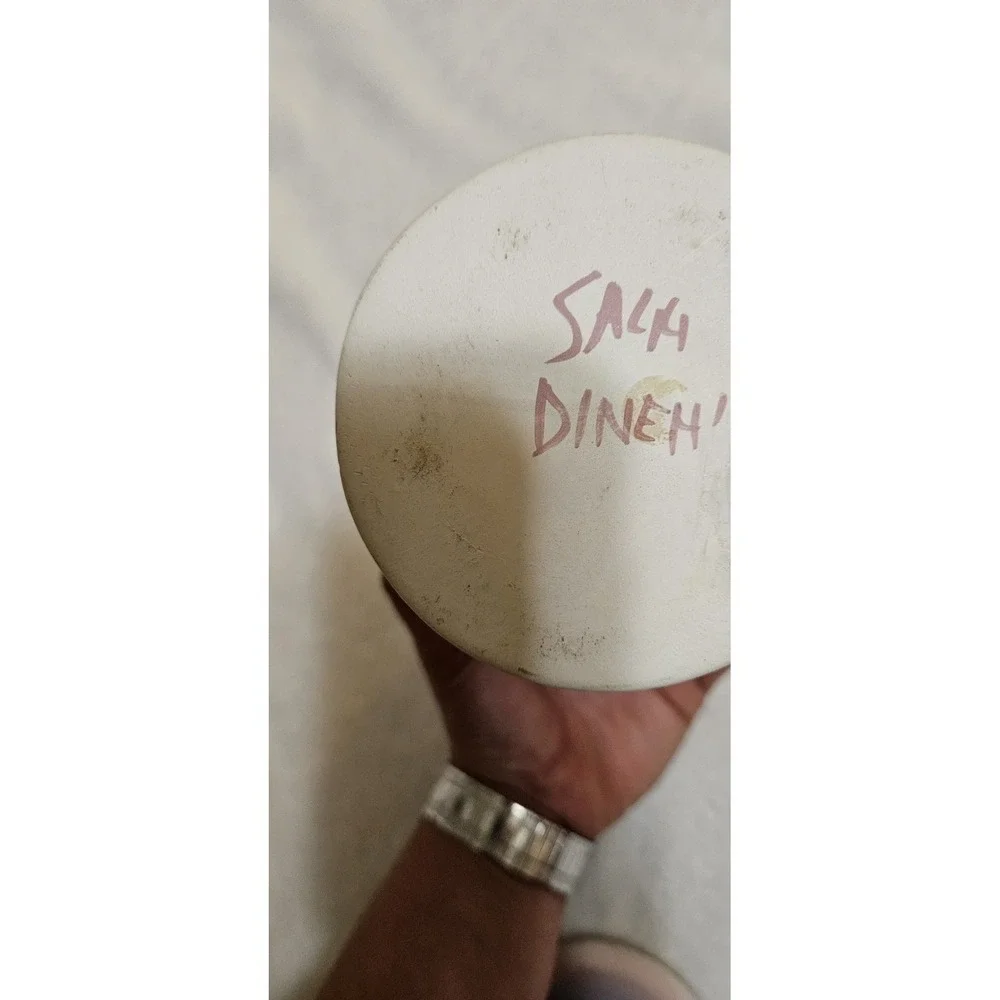 Sally Dineh Hand Painted Navajo Lidded Dine Vase Terracotta Pottery Indigenous